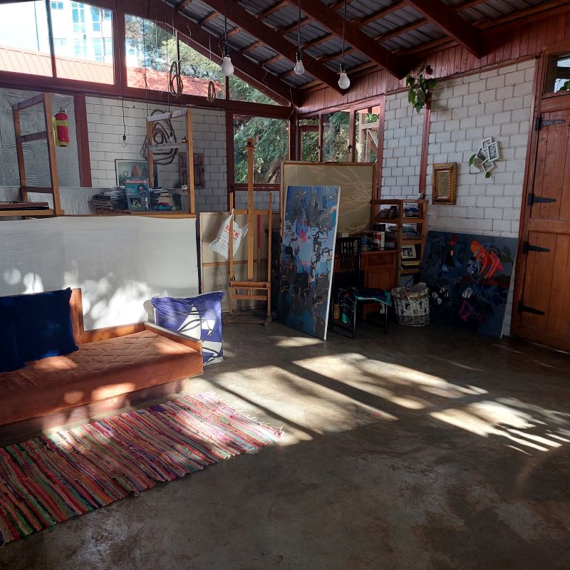 Elizabeth Habte Wold's Studio